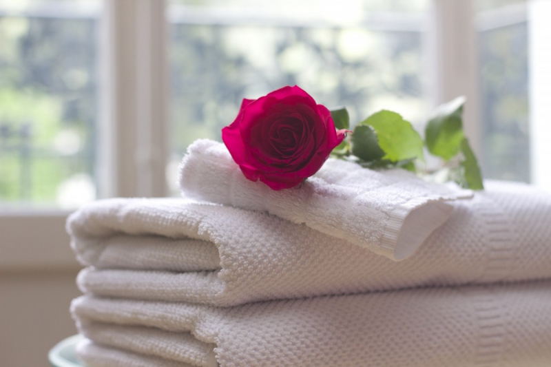 chambre-hote-VALDEROURE-min_towel_rose_clean_care_salon_spa_white_bath-731641